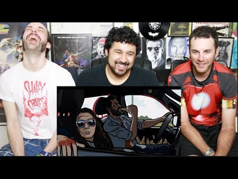 LOGAN TRAILER SPOOF - TOON SANDWICH! REACTION!!!