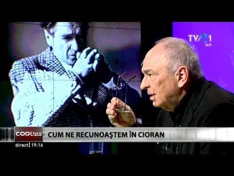 #COOLtura: Cum ne recunoaştem în Cioran - interviu cu Gabriel Liiceanu