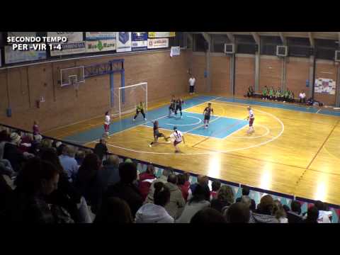 VI^ Gior. Perugia Calcio a 5 vs Virtus Roma 3-6 - 11/11/2012