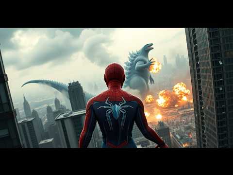 Spider-Man vs Godzilla: Epic Battle for New York! Part 1