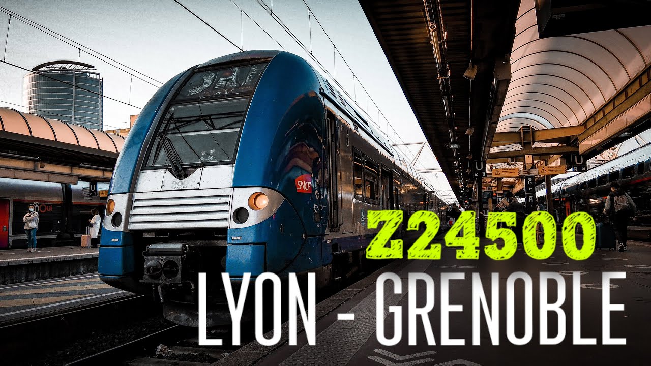 [ 4K CAB RIDE ] LYON - GRENOBLE