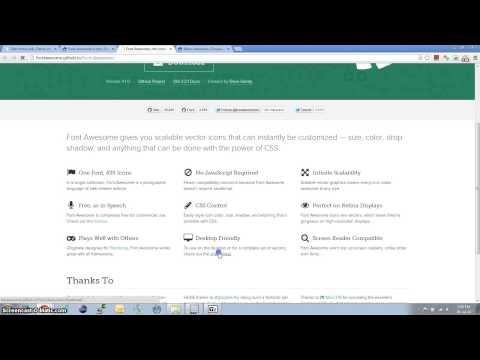 Use Font Awesome icons in Drupal menu