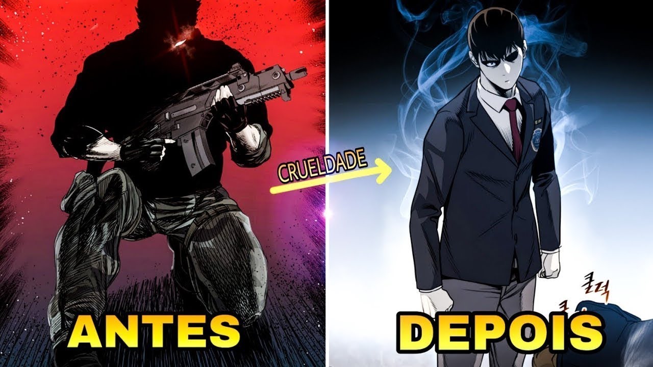 O Mais temido Mercenário reencarna como estudante fracassado após ser traído, agora quer vingança