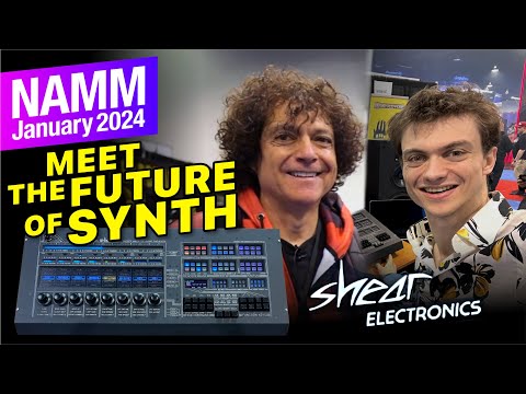 Oberheim Inspired Analog Synth - Shear Electronics Relic | NAMM 2024