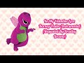 Be My Valentine Love Barney Trailer Instrumental