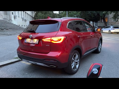 MG HS 2023 – ABEND-POV-Fahrt (KÜHLES Ambientelicht, 162 PS Benziner)