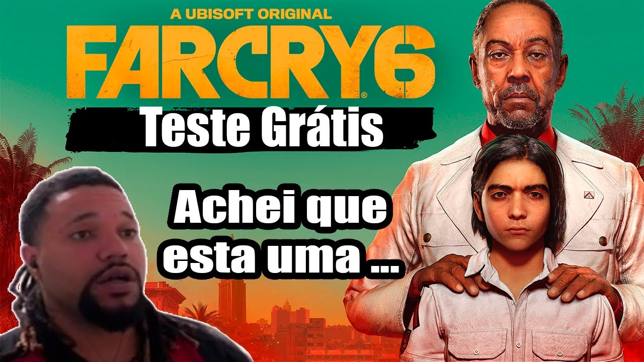 FAR CRY 6 - TESTE GRÁTIS GAMEPLAY - EU ACHEI ESSE JOGO MUITO...