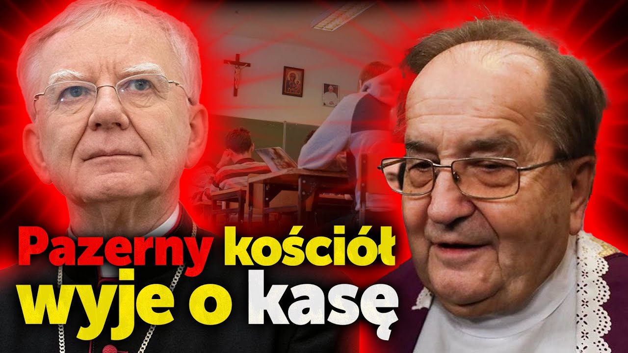 Pazerny kościół wyje o kasę. Polscy biskupi ośmieszeni. Major wywiadu Ro...