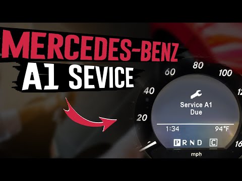 Mercedes A1 Service - Meaning, Cost, Intervals, What should be done