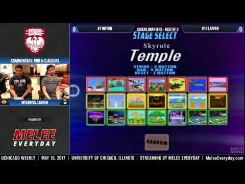 UChicago Weekly [5/18/17] - Intern (Red Sheik) vs. Larfen (Sheik) - SSBM - Losers Quarters
