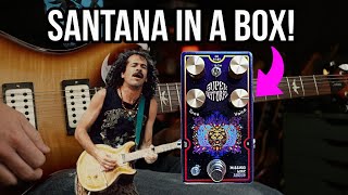 Video thumbnail for 8 Carlos Santana Riffs and Tones! | Missing Link Audio Super Natural Overdrive Pedal Demo by Let's Play All