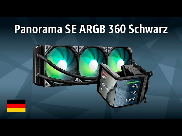 Vídeo relacionado con TRYX PANORAMA 360 ARGB AiO Wasserk?hlung 3D-AMOLED-Display - 360 mm wei? (L-P360A-AS3M-G1W)