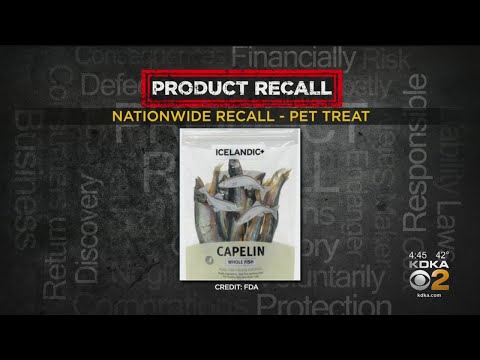 Pet Treats Recalled Due To Possible Health Risk