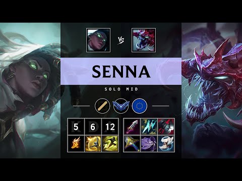 Senna Mid vs Cho'Gath - EUW Diamond Patch 25.13