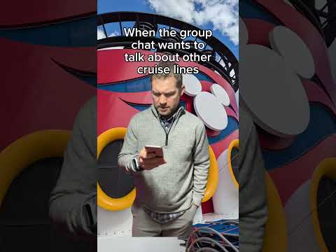 Thumbnail for I'll listen to your pitch, but I know where I'd rather be... @disneycruise