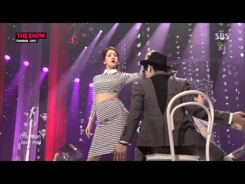 140205 SPICA   You Don't Love Me @ SBS The Show All About K Pop 1080P