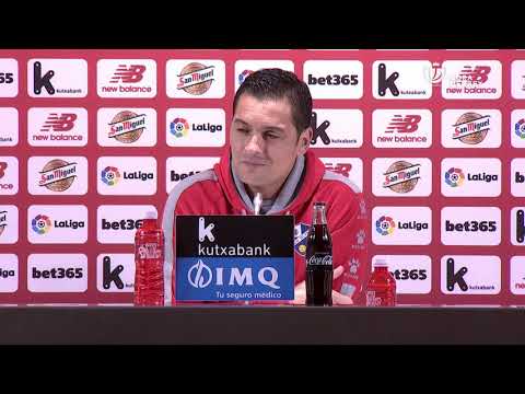 Press conference Francisco Rodríguez tras el Athletic Club vs SD Huesca (4-0)
