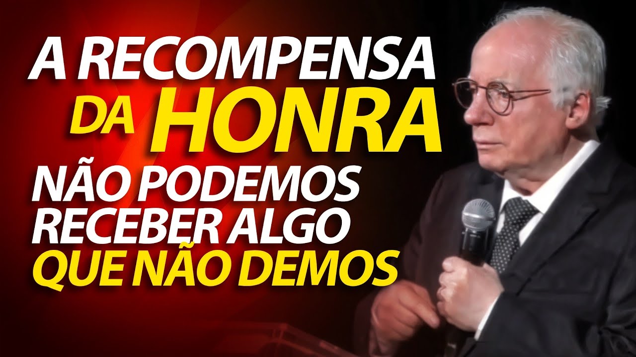 A recompensa da HONRA - Não podemos receber algo que não demos | Pastor Paulo Seabra