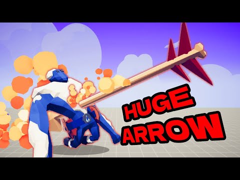HUGE FIRE ARROW BURNING EVERY UNIT | TABS - Totally Accurate Battle Simulator