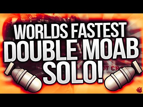 MW3: WORLDS FASTEST DOUBLE MOAB (SOLO)! - Fastest Double MOAB Solo!