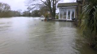 SITTING IN THE RAIN IN WRAYSBURY
