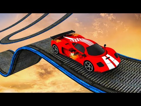 Impossible Stunt Car Tracks 3D/ Red Car Driving/ Formula Mega Ramp Car Racing 2023 Game/ (Its bm47)
