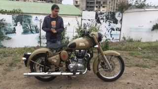 Autotracker - Royal Enfield Classic 500 Desert Storm - Indian Spec - Walkaround