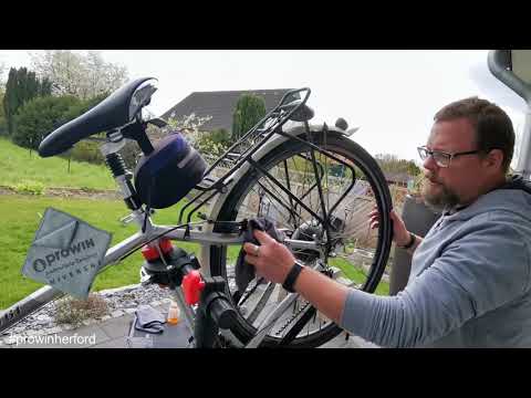 Fahrradreinigung mit proWIN Alleskönner, PowerCreme und OrangePower