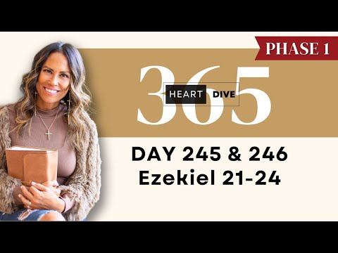 Days 245 & 246 Ezekiel 21-24 | Daily One Year Bible Study | Audio Bible Reading with Commentary
