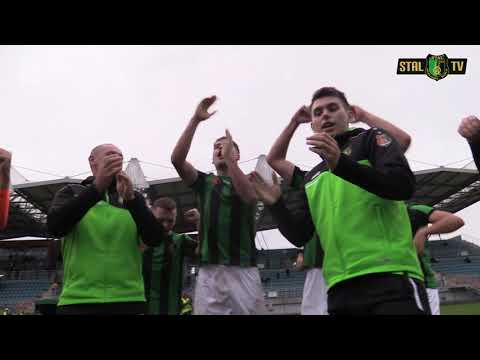 Radość po zwycięstwie z Siarką