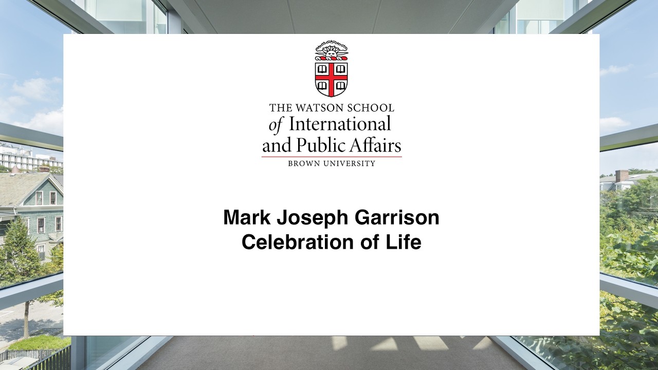 Mark Joseph Garrison Celebration of Life