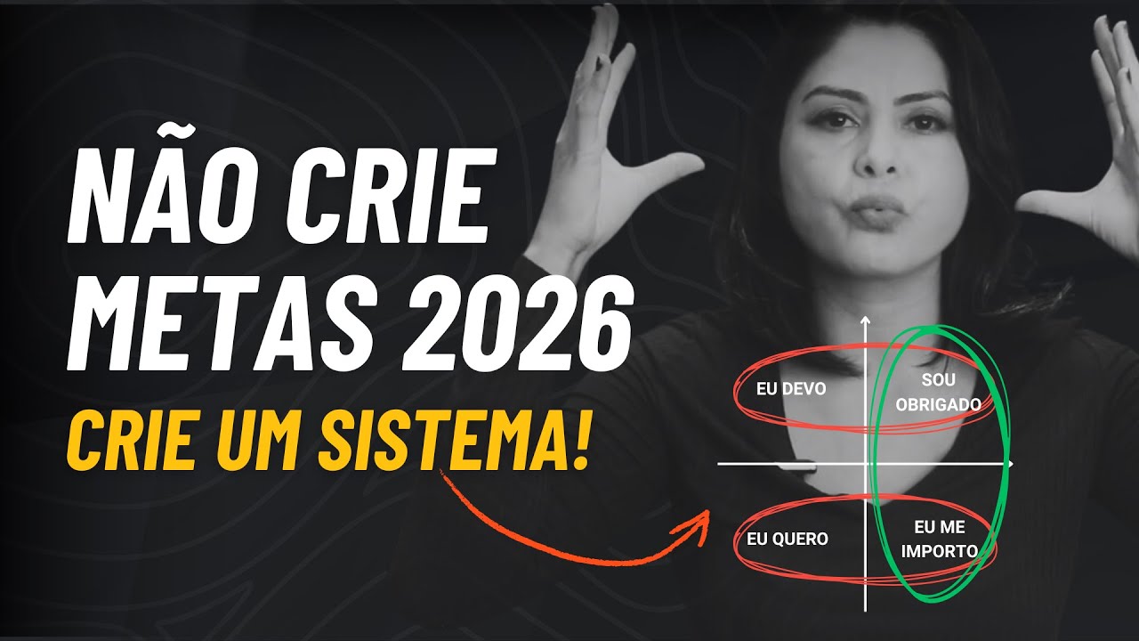 Por que metas para ano não funcionam? Use esse sistema