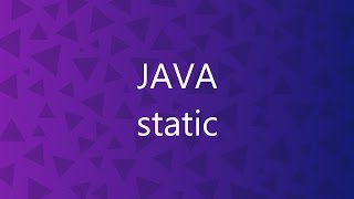 Java tutorial polski - 21 - static, pola i metody statyczne