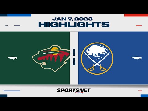 NHL Highlights | Wild vs. Sabres - January 7, 2023