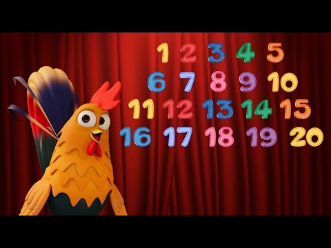 ⭐ Contar Números del 1 al 20 📚 🎵 🌈  COMPILACIÓN Videos Enganchados ⭐ Ololo Bebé