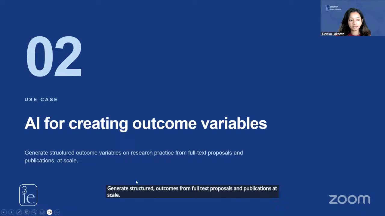 AI for Impact Evaluation: Practical Applications and Lessons Learned