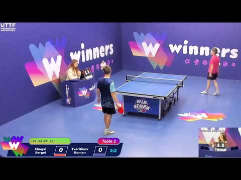 WINners CUP table 2  30.09  Chugai Sergei - Tveritinov Roman 17:00