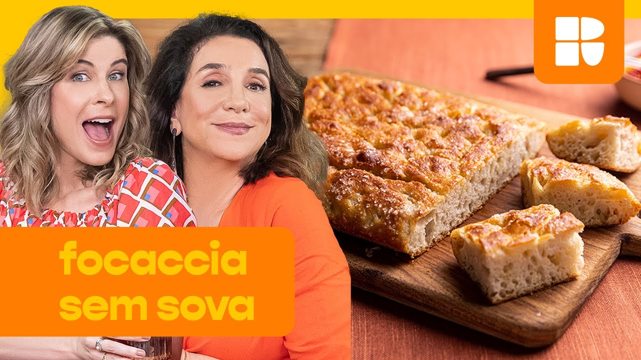 Focaccia sem sova | Rita Lobo | Cozinha Prática Verão