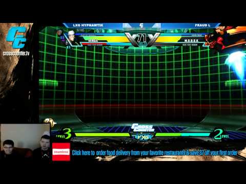 Cross Counter Room @ Evo 2013: @Hypnawtik vs. Fraud L FT5 - Ultimate Marvel vs. Capcom 3