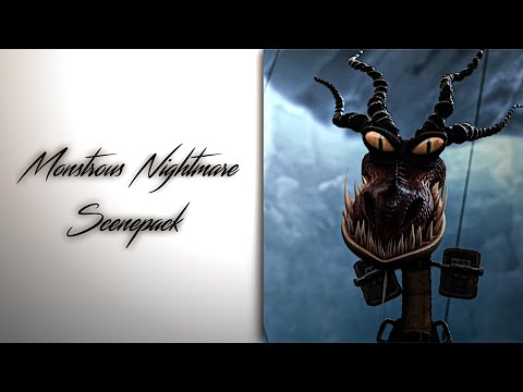 「Scara-SCP」How to train your Dragon (2010/2014/2019) - Monstrous Nightmare (Hookfang) Scenepack