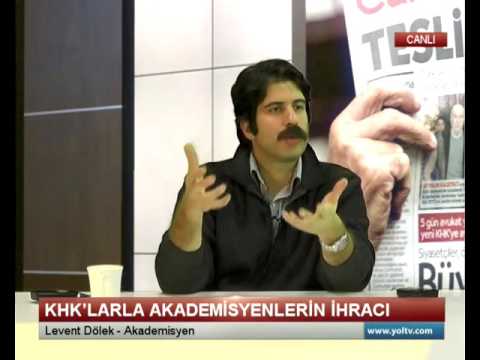 Levent Dölek'in KHK ile atmalardan sonra Yol TV Haber'de katıldığı program - 03 11 2016