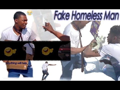  HOW TO GET RICH ( Fake Homeless Man)