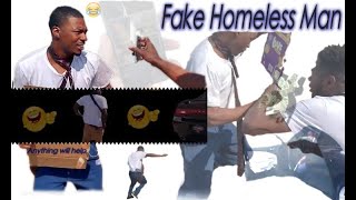  HOW TO GET RICH ( Fake Homeless Man)
