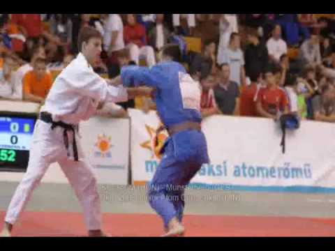 Judo 2009 Paks -73kg Kovács M (HUN) - Munsterberg (GER) - Junior Atom Cup