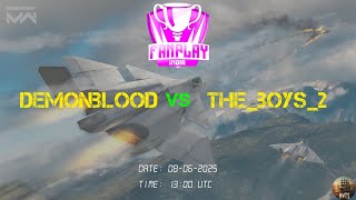 THRONE OF WARSTEEL | Demonblood VS The Boys 2 | Fanplay India | Group B - Round 2 | Match 1 & 2