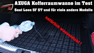 AZUGA Kofferraumwanne - Seat Leon 5F ST und weitere Modelle (VW, BMW, AUDI)