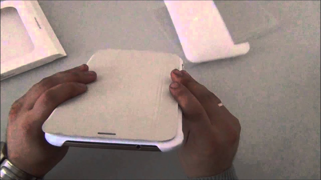 Чехол BookCover для Samsung Galaxy Tab 3 8.0 EF-BT310BWEGRU White