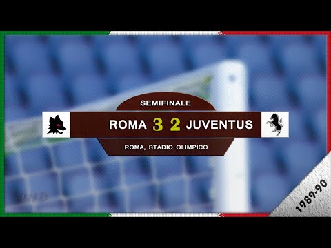 Coppa 1989-90, SF2, AS Roma - Juventus