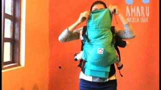 Como AJUSTAR LA CAPOTA de tu Mochila Ergo  Amaru