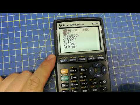 Doom on TI83 calculator